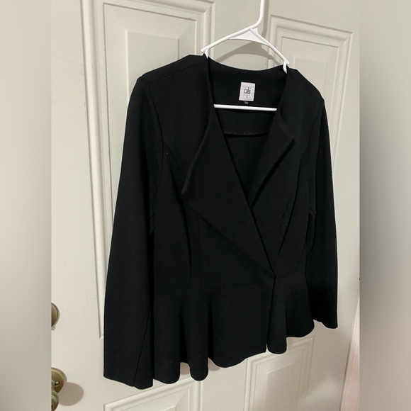Cabi size 6 black blazer 3/4 sleeve - Picture 3 of 9